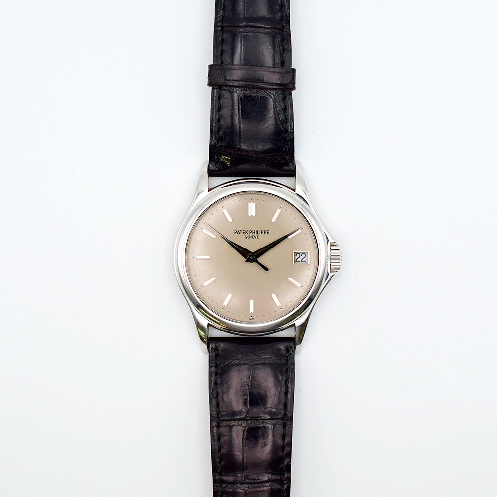 Calatrava 37mm White Gold  5127G-001