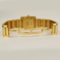 Tank Française Medium 32mm x 27mm Yellow Gold Quartz W50001R2
