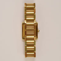 Tank Française Medium 32mm x 27mm Yellow Gold Quartz W50001R2