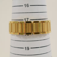 Tank Française Medium 32mm x 27mm Yellow Gold Quartz W50001R2