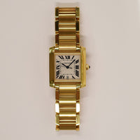 Tank Française Medium 32mm x 27mm Yellow Gold Quartz W50001R2