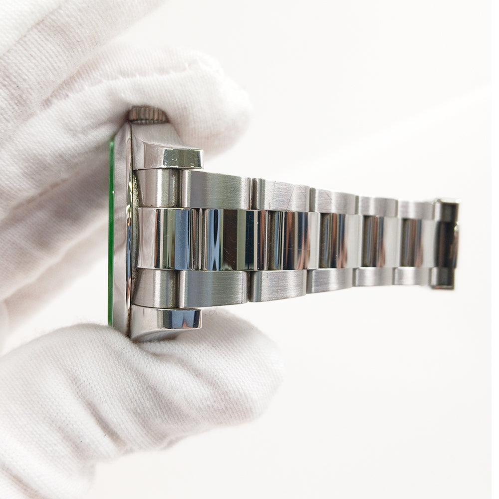 Milgauss Green Crystal 116400GV