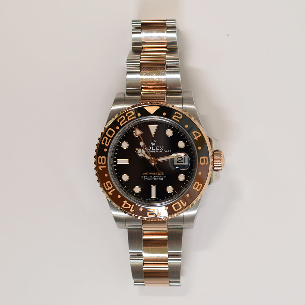 GMT-Master II "Root Beer" Steel and Rose Gold 126711CHNR