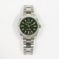 Milgauss Green Crystal 116400GV