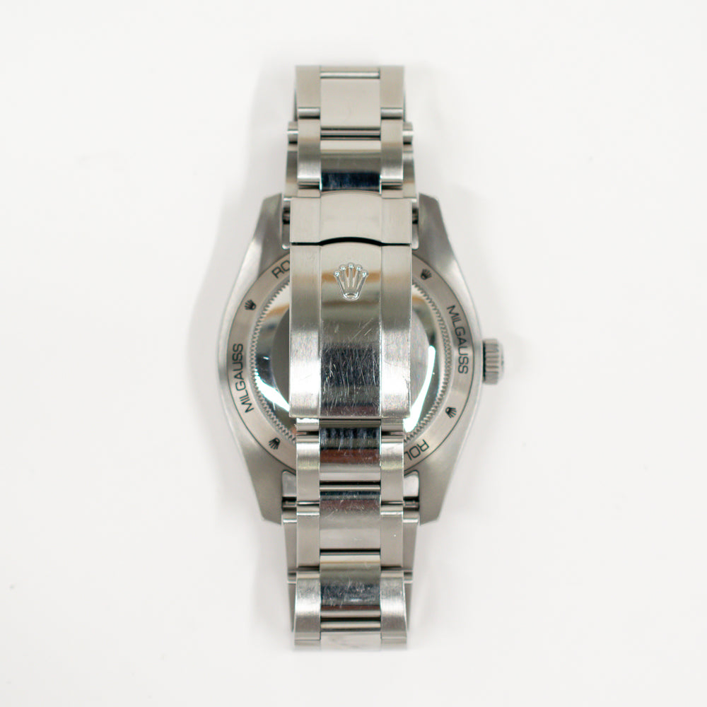 Milgauss Green Crystal 116400GV