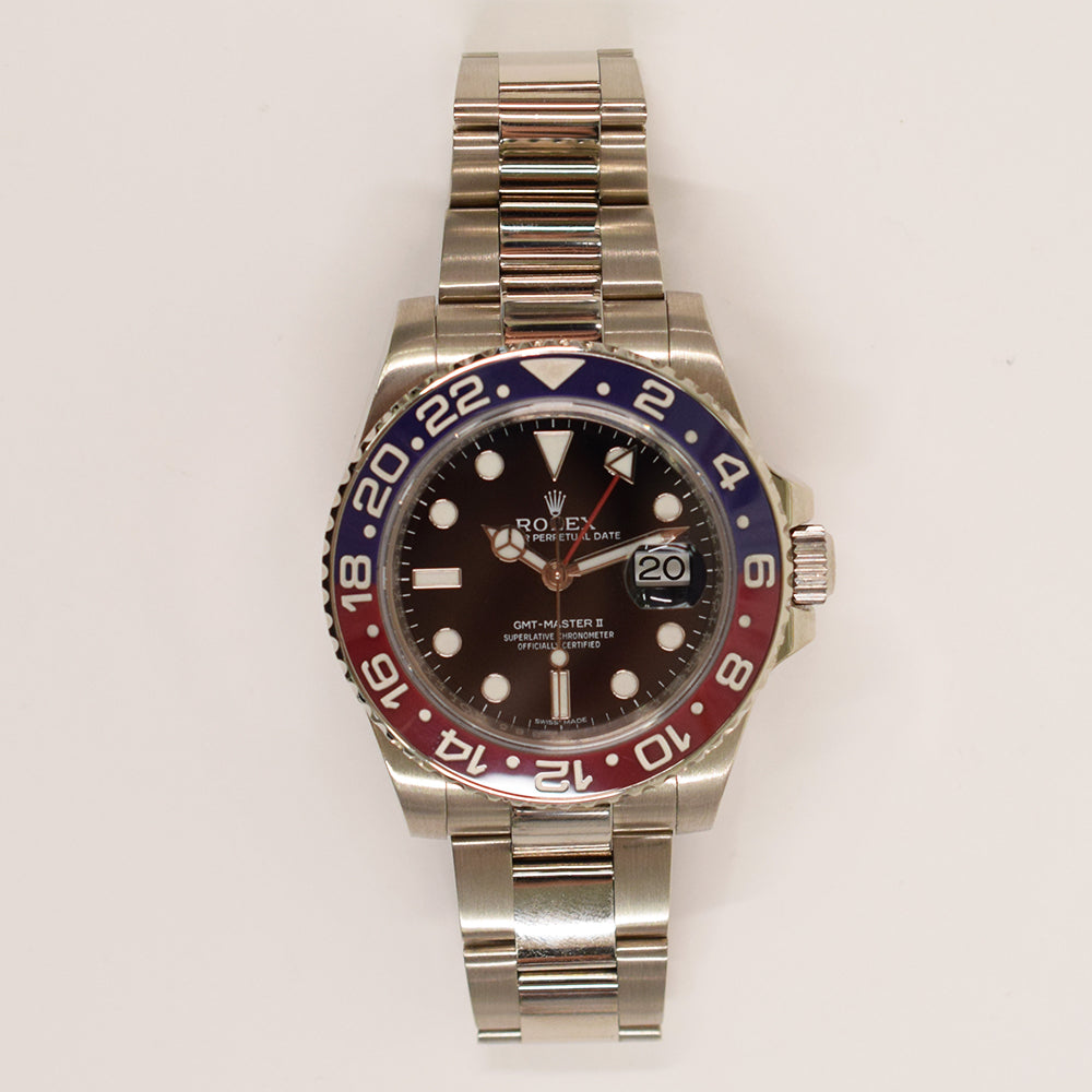 GMT-Master II White Gold "Pepsi" 116719BLRO