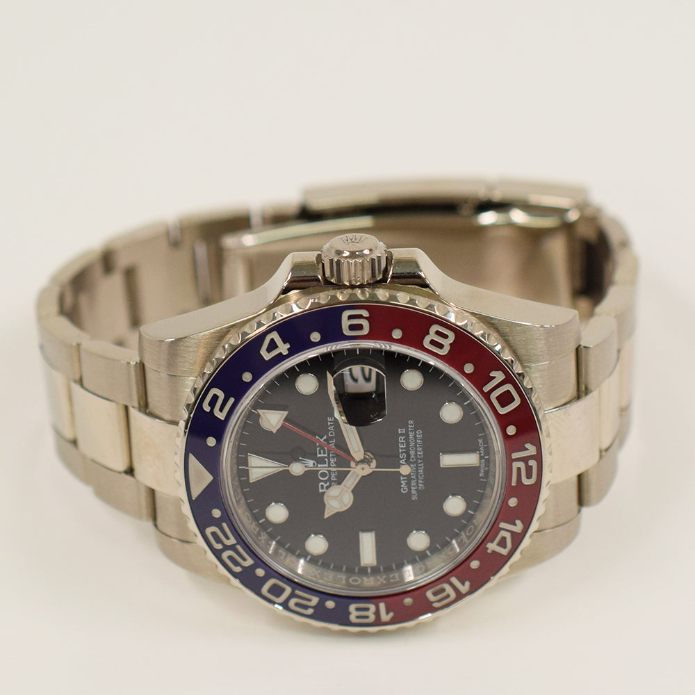 GMT-Master II White Gold "Pepsi" 116719BLRO