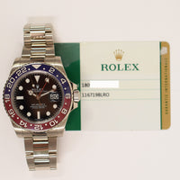 GMT-Master II White Gold "Pepsi" 116719BLRO