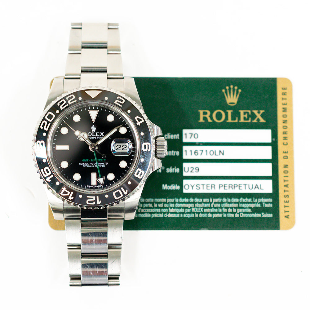 GMT-Master II Steel 116710LN