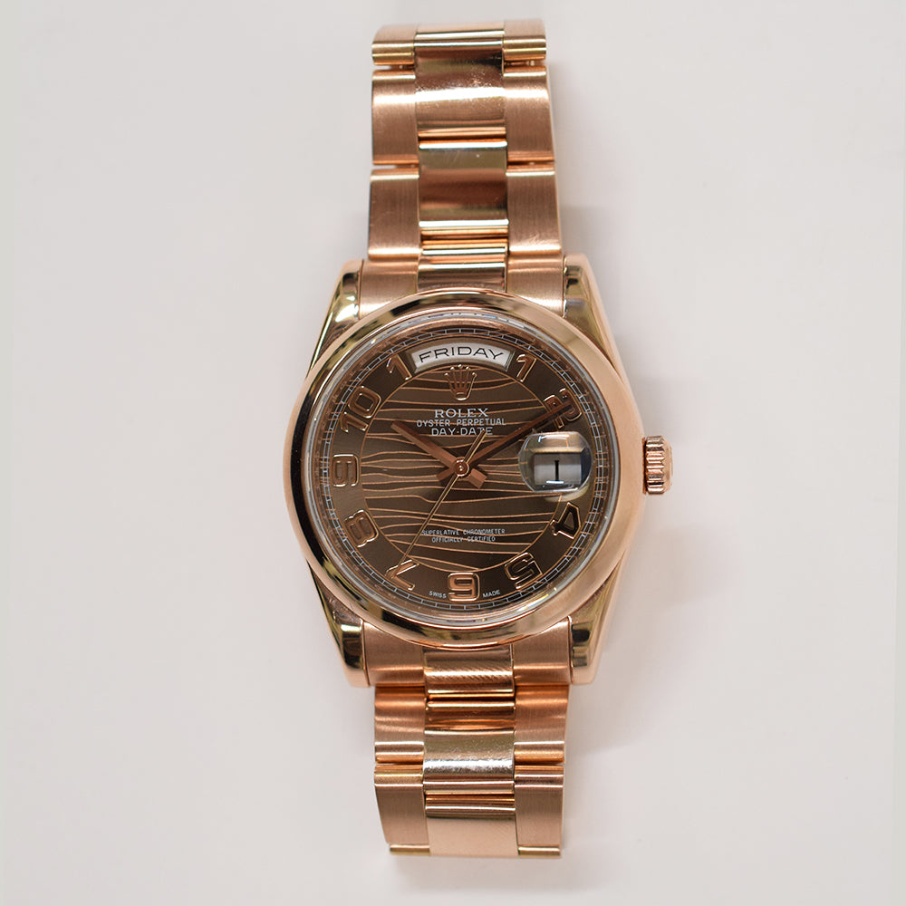 Day-Date 36mm Rose Gold 118205