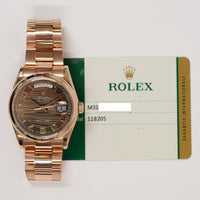 Day-Date 36mm Rose Gold 118205