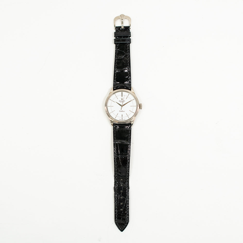 Cellini Time 39mm White Gold 50509
