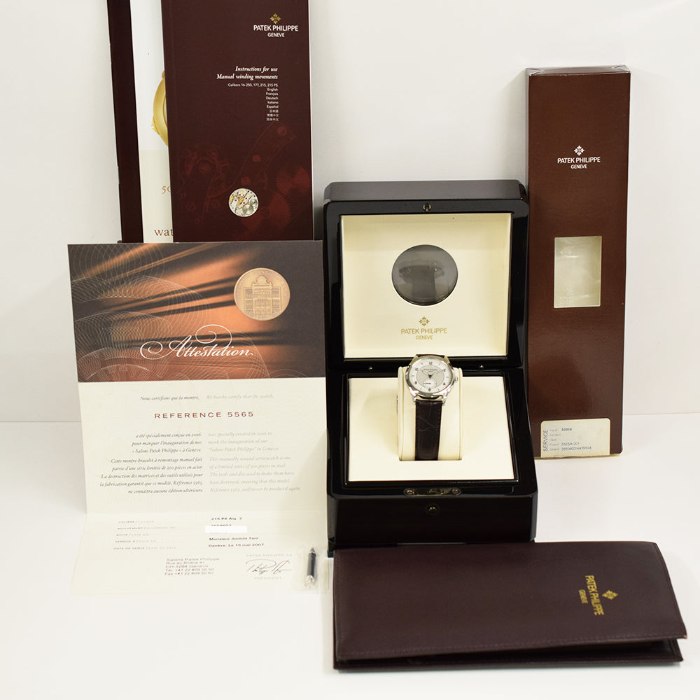 Calatrava 36mm "Geneva Boutique" Limited Edition Stainless Steel Automatic  5565A-001