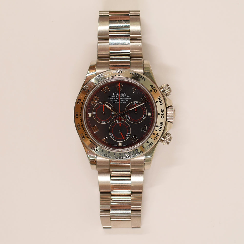 Daytona White Gold 116509