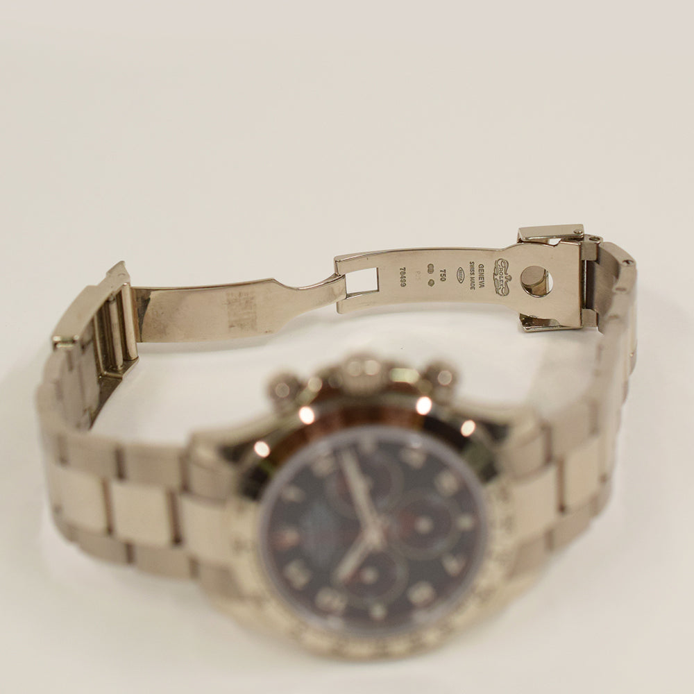 Daytona White Gold 116509