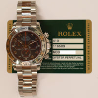 Daytona White Gold 116509