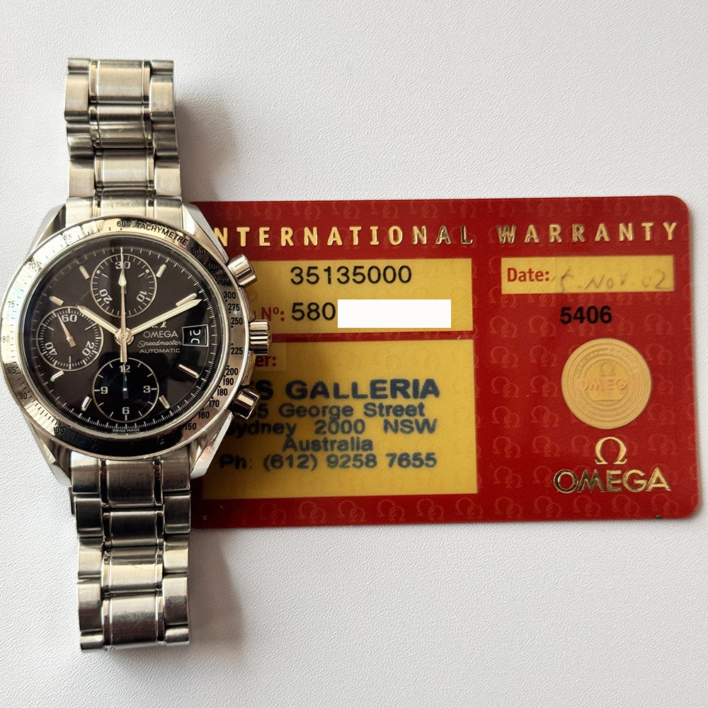 Speedmaster Reduced Chronograph 39mm Stainless Steel Selfwinding 3513.50