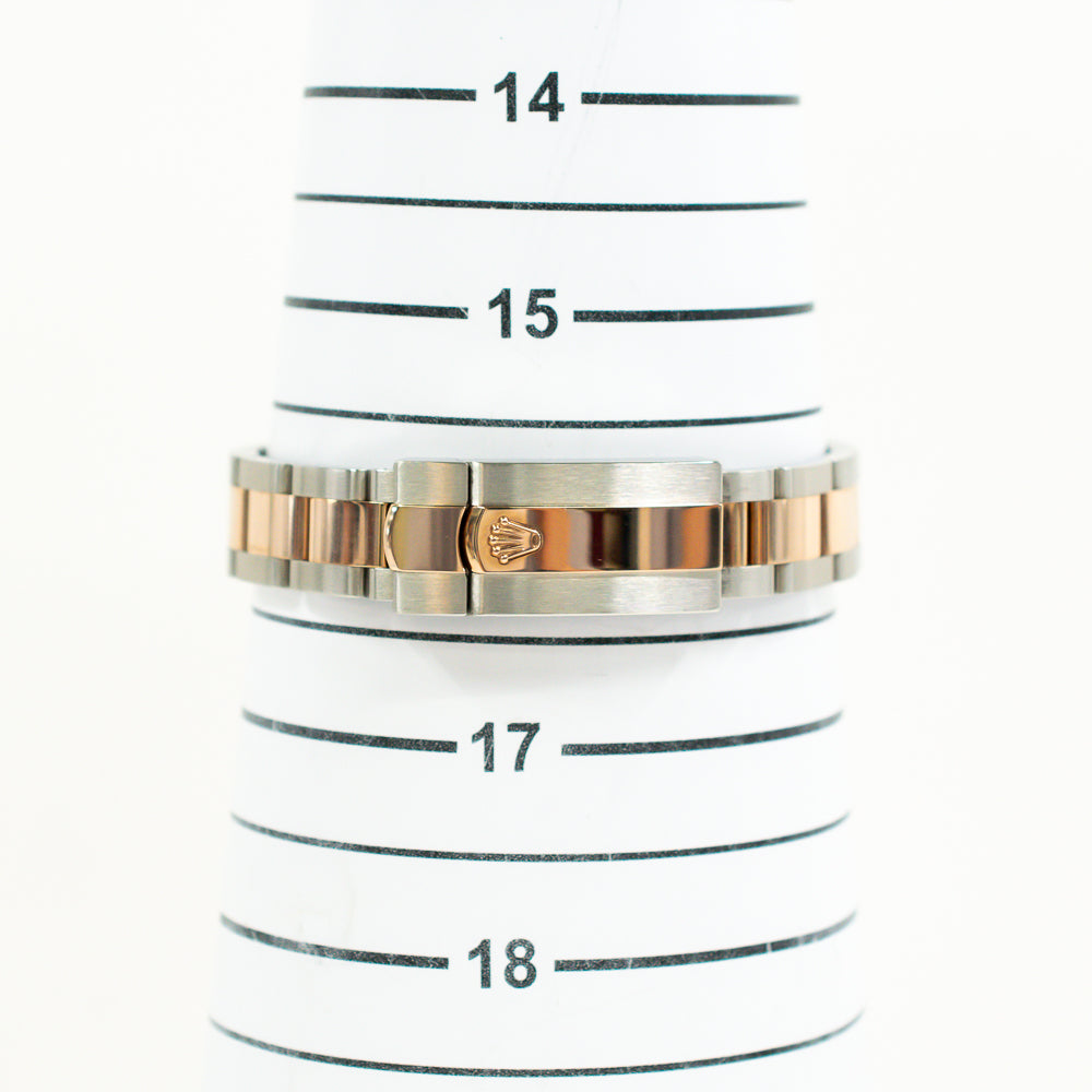 Datejust 28mm Diamond Bezel Steel and Rose Gold 279381RBR