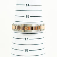 Datejust 28mm Diamond Bezel Steel and Rose Gold 279381RBR