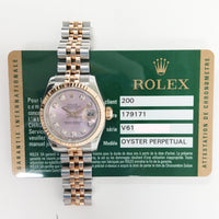 Datejust 26mm Steel and Rose Gold 179171G