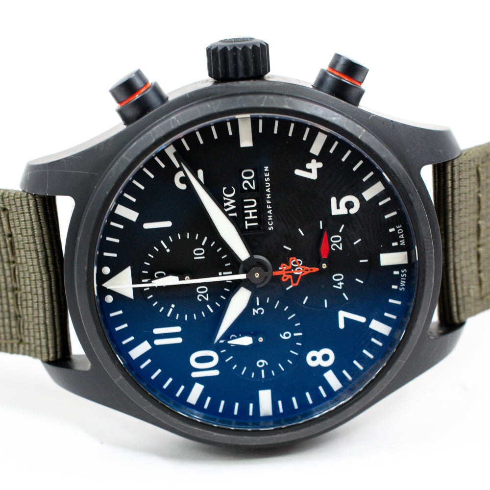 Pilot's Watch Chronograph Top Gun Edition "SFTI" Ceramic IW389104