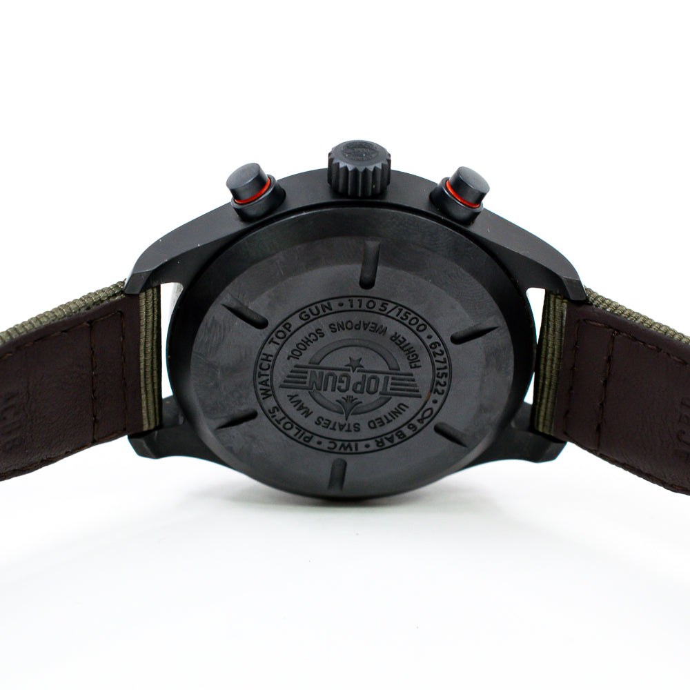 Pilot's Watch Chronograph Top Gun Edition "SFTI" Ceramic IW389104