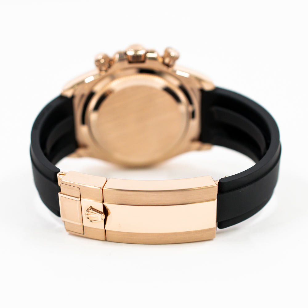 Daytona Rubber Strap Rose Gold 126515LN