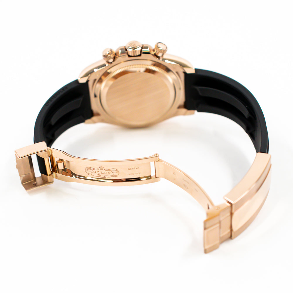 Daytona Rubber Strap Rose Gold 126515LN