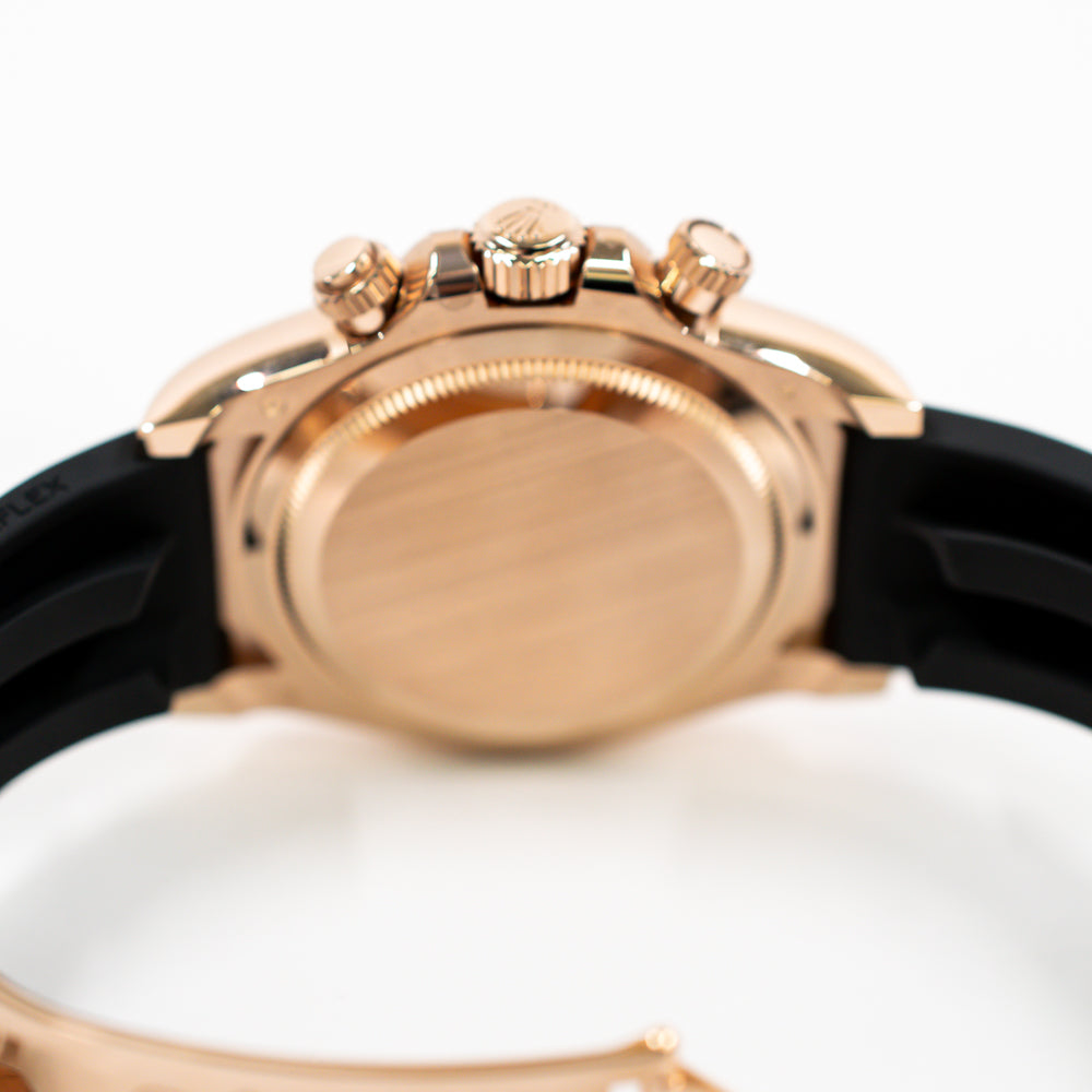 Daytona Rubber Strap Rose Gold 126515LN