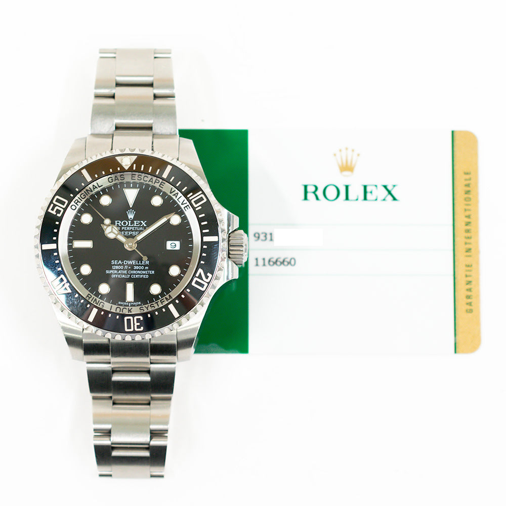 Sea-Dweller 40mm Steel Ceramic Bezel 116600