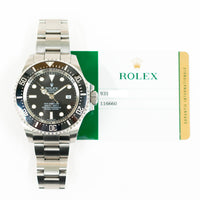 Sea-Dweller 40mm Steel Ceramic Bezel 116600