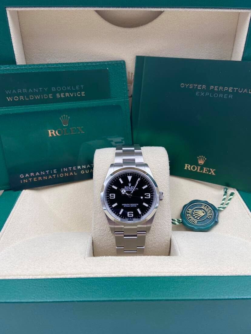 Rolex Explorer I 124270 – Golden Anvil Jewelers