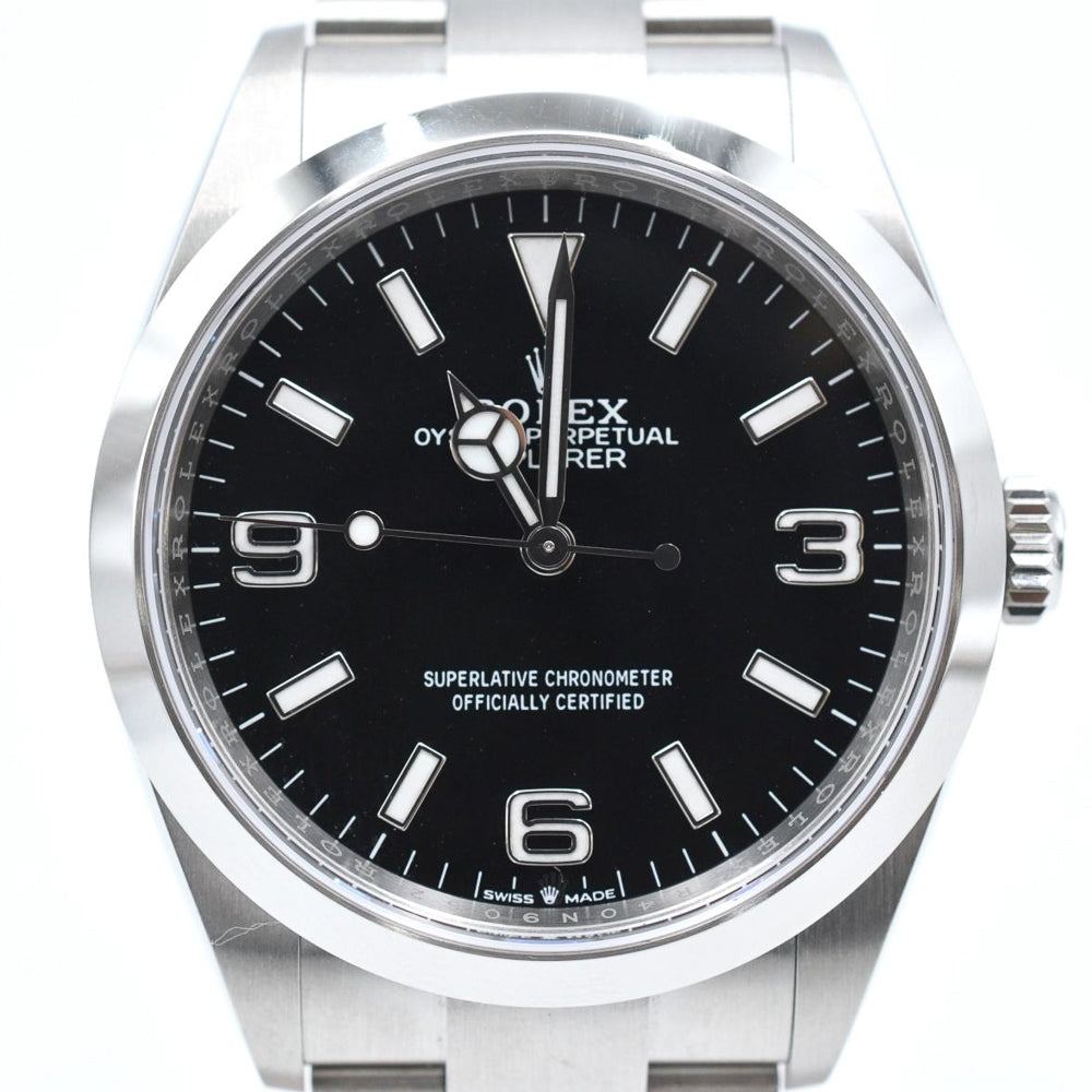 Explorer 36mm Steel 124270