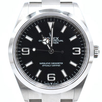 Explorer 36mm Steel 124270
