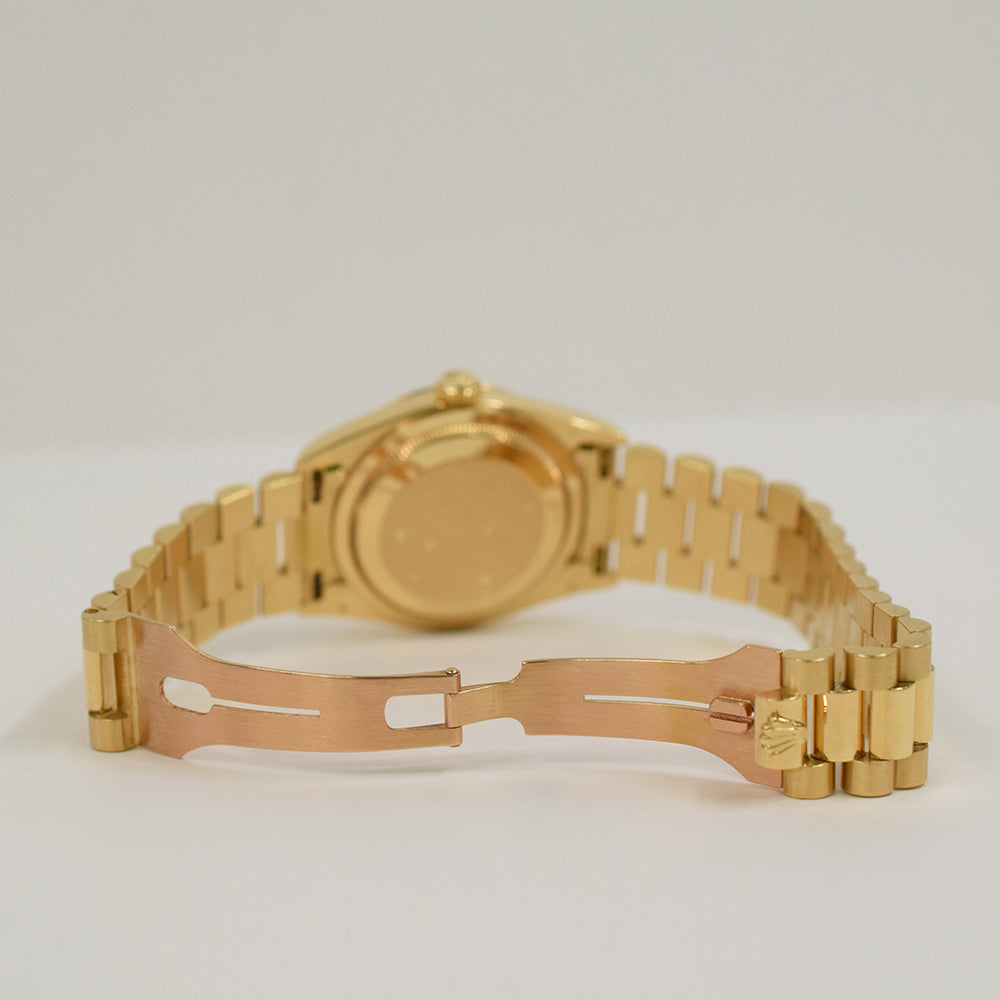 Day-Date President 36mm Yellow Gold Fluted Bezel 18238NGS