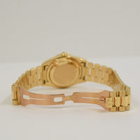 Day-Date President 36mm Yellow Gold Fluted Bezel 18238NGS