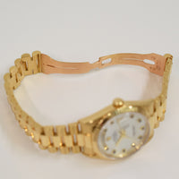 Day-Date President 36mm Yellow Gold Fluted Bezel 18238NGS