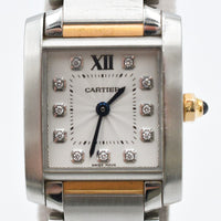 Tank Française Quartz Stainless Steel - 25mm x 20mm WE110004
