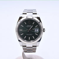 Datejust 41mm Steel and White Gold 126334
