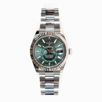 Sky-Dweller Steel and White Gold 336934