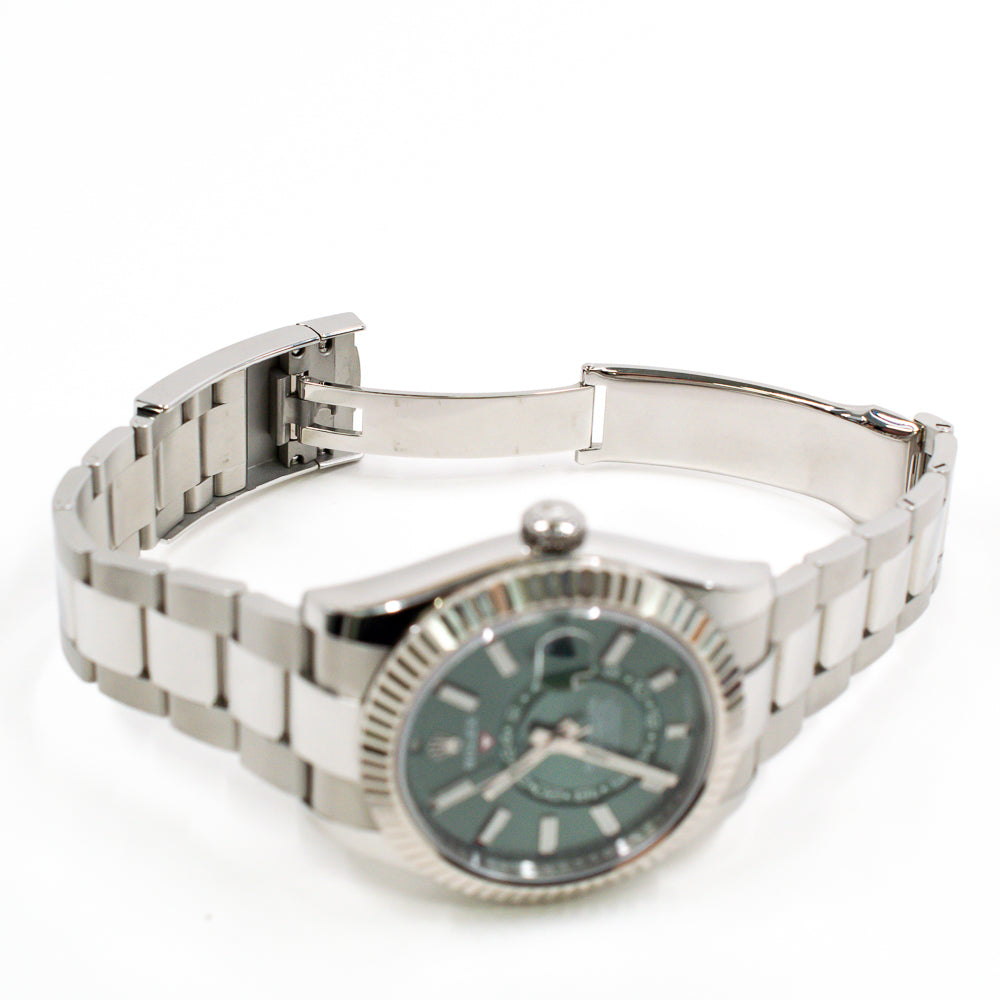 Sky-Dweller Steel and White Gold 336934