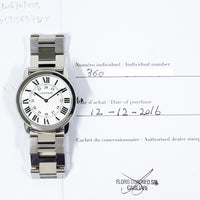 Ronde Solo 36mm Quartz - Steel W6701005
