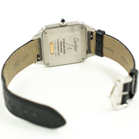 Santos-Dumont Large Quartz - Steel and Rose Gold - 43.5mm x 31.4mm  W2SA0011