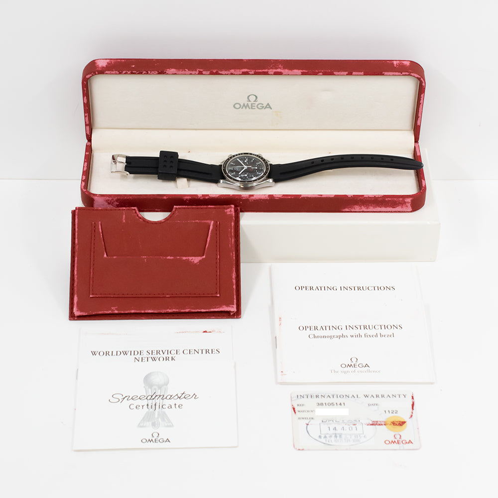 Speedmaster AC Milan 1999 39mm Stainless Steel 3810.51.41