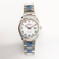 Datejust 36mm Domed Bezel Steel 126200