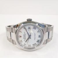 Datejust 36mm Domed Bezel Steel 126200