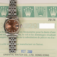 Datejust 26mm Steel and White Gold 79174G