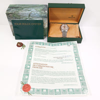 Datejust 36mm Steel and White Gold 16234G