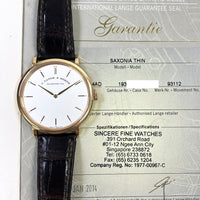 Saxonia Thin 40mm Rose Gold 211.032
