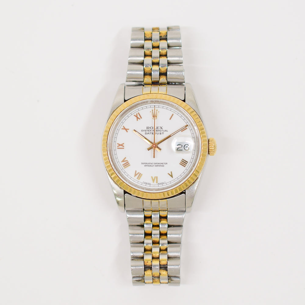 Datejust 36mm Steel and Yellow Gold 16233